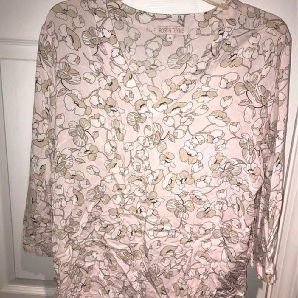 Rose & Thyme XL Blouse Womens